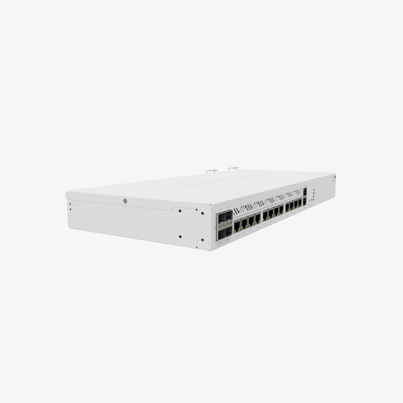 MikroTik CCR2116-12G-4S+ Side View